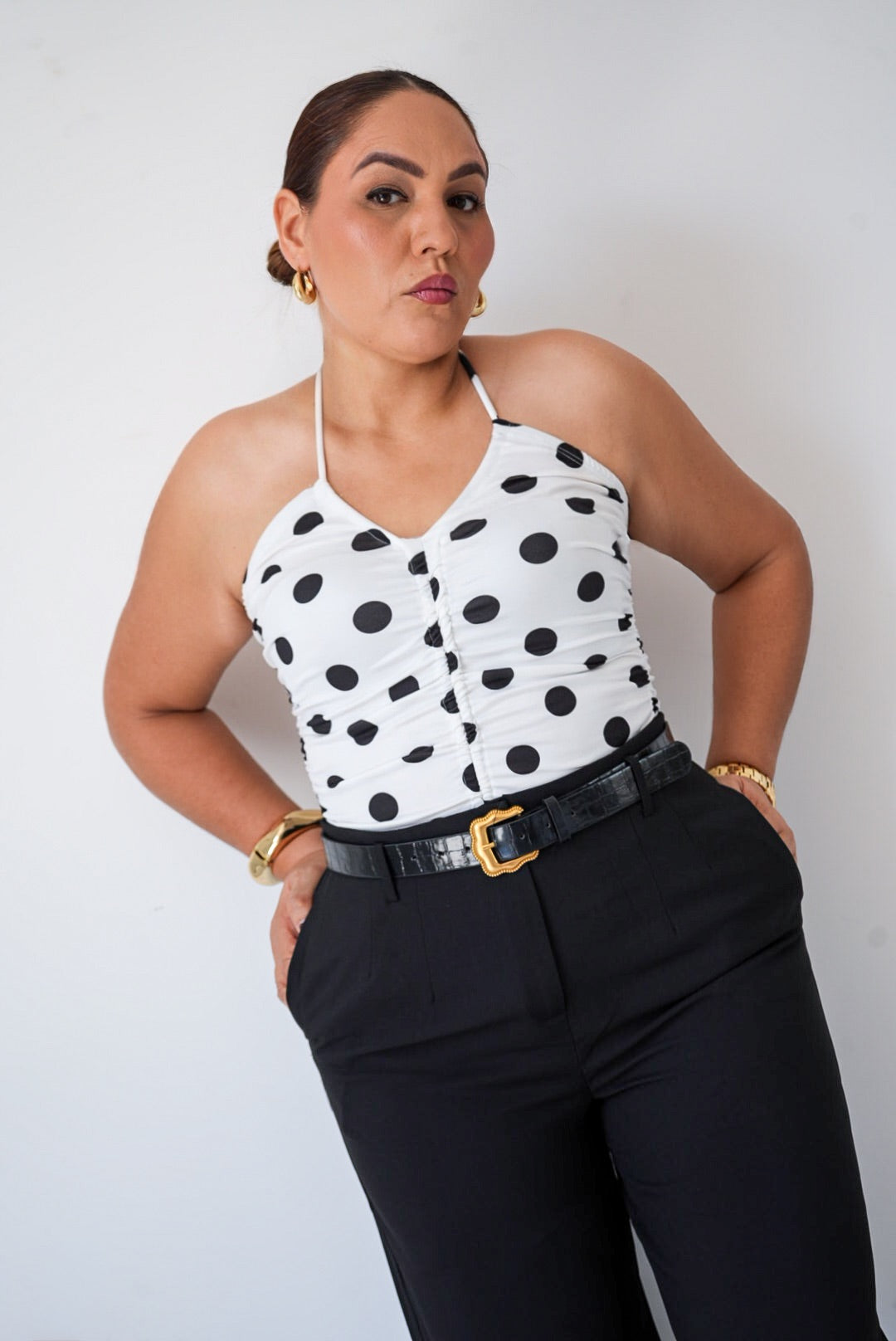 Blusa Polka Chic