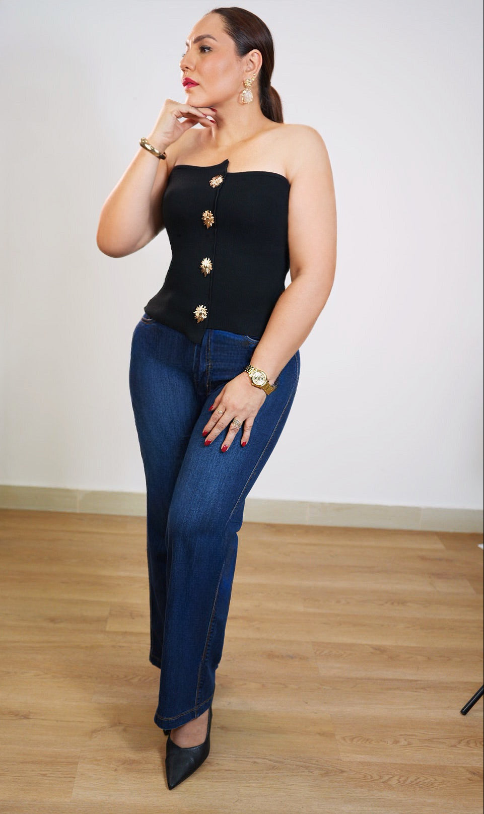 Blusa Eleganza Doré