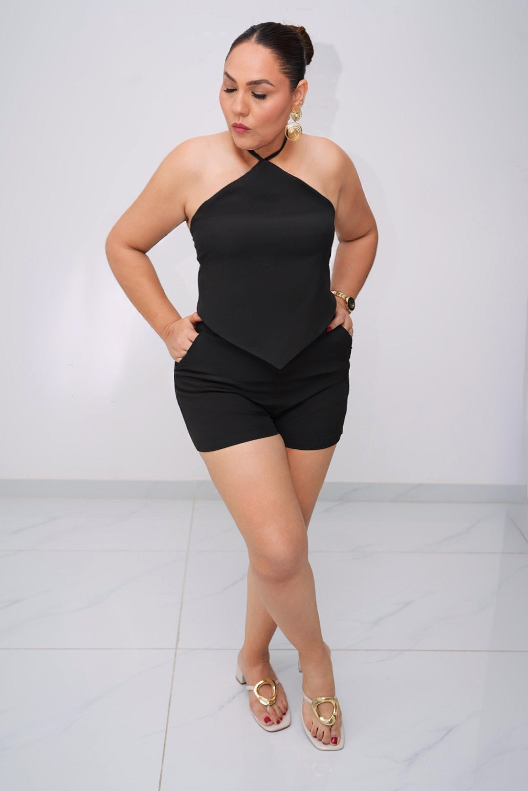 Set Halter Clásico