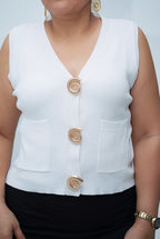 Blusa Nacar Ivory