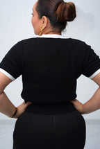 Blusa Perla Noir