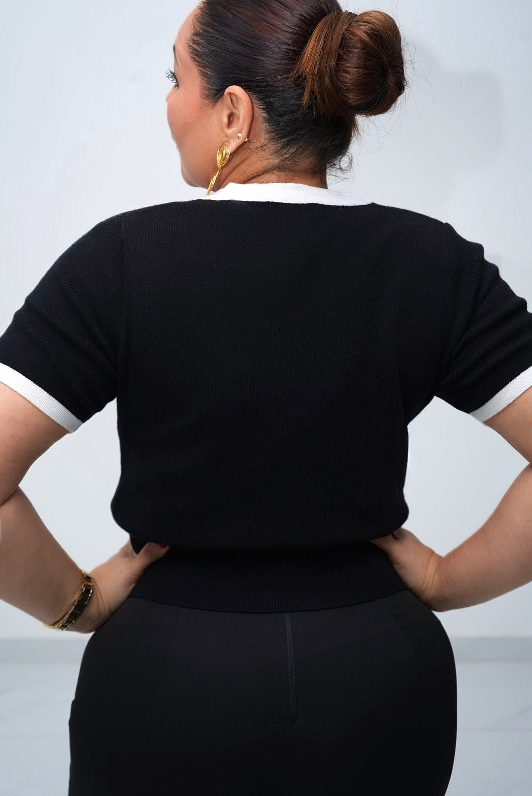 Blusa Perla Noir